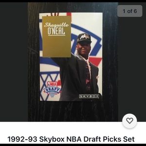 Sky Box Shaquille O’Neal Dp1  number 1 pick